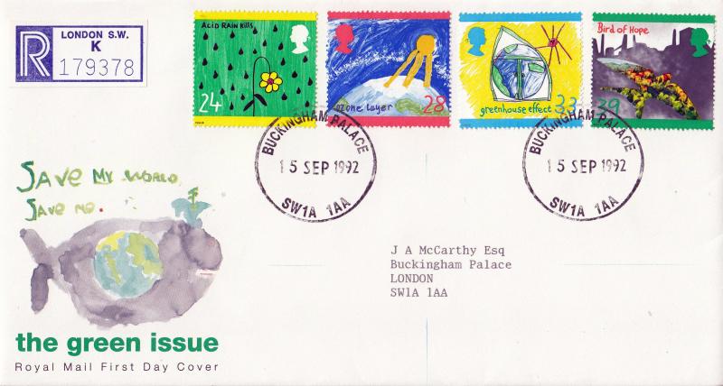 1992 (09) Green - RM - Buckingham Palace CDS