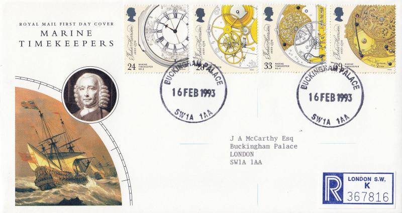 1993 (02) Marine Timekeepers - RM - Buckingham Palace CDS