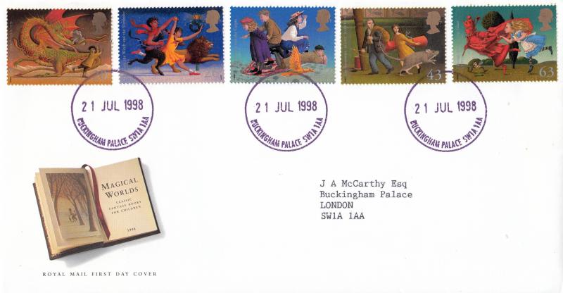 1998 (07) Magical Worlds - RM - Buckingham Palace CDS