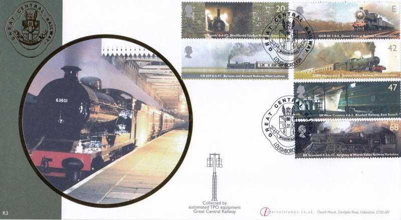 2004 (01) Classic Locomotives (Stamps) - Internet Great Central Railway Official