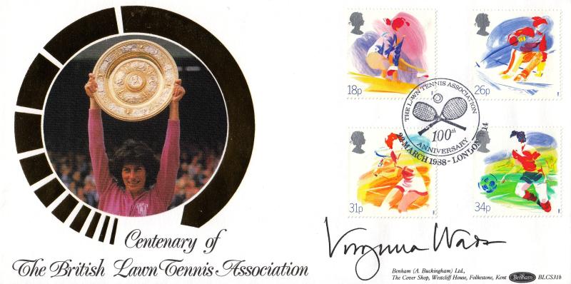 1988 (03) Sports - Benham BLCS 31 - Signed by Virginia Wade