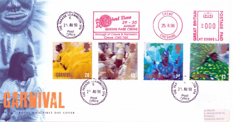 1998 (08) Carnival - RM - The Parade CDS + Carnival Time Meter Mark