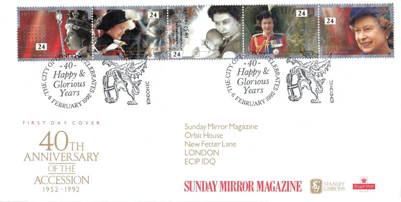 1992 (02) Accession - Mirror Group/SG/RM Official