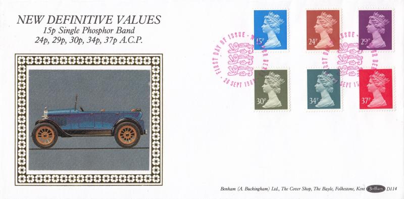 1989 (09) New Values - Benham D114 (Blue Car Image) - Windsor (3 Lions) H/S