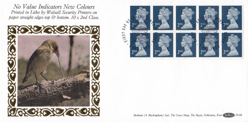 1990 (08) New NVI Colours - Benham D148 - Windsor (3 Lions) H/S