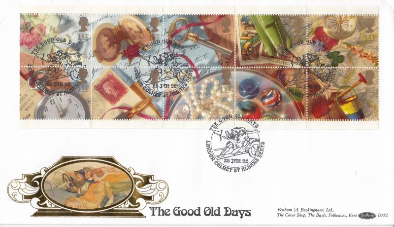 1992 (01) Greetings - Benham D182 - Good Old Days, London Colney Official