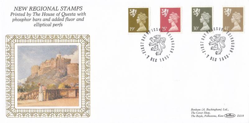 1993 (12) Scottish Regionals - Benham D218 - Edinburgh Bureau H/S