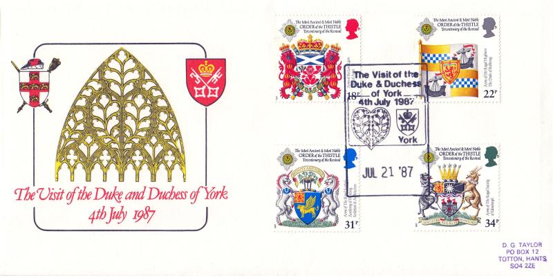 1987 (07) Scottish Heraldry - York Minster Official