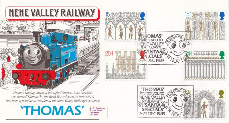 1989 (11) Christmas - Nene Valley Railway 'Thomas Santa Special' Official