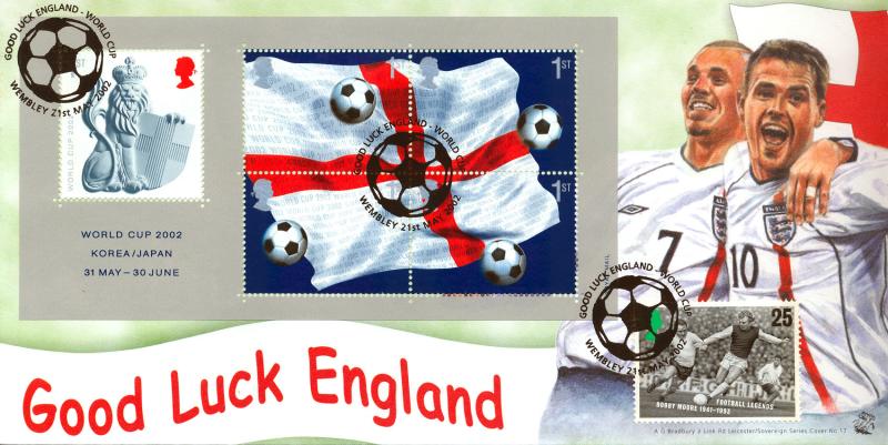 2002 (05) World Cup M/S - Bradbury Sovereign 17 Official