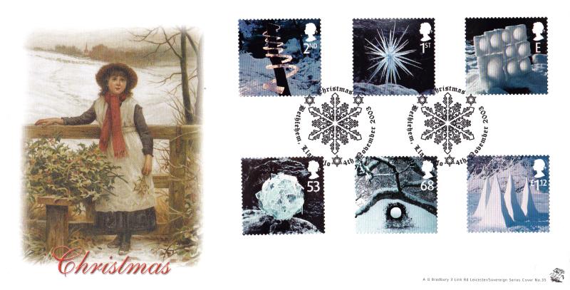 2003 (11) Christmas - Bradbury Sovereign 35 Official