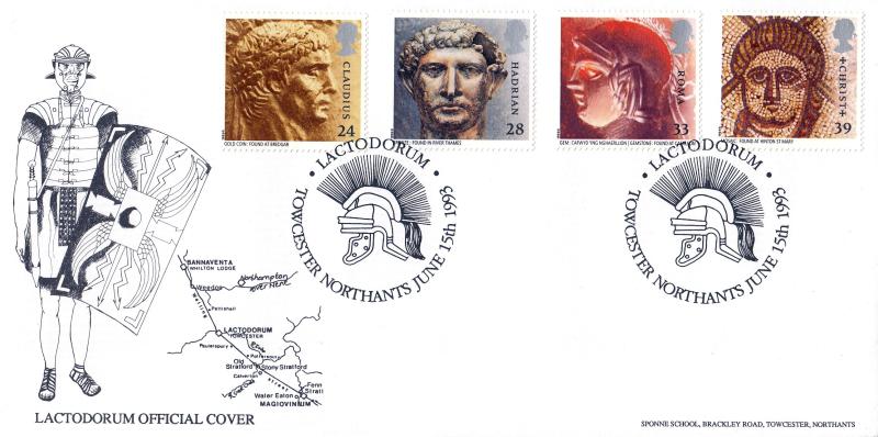1993 (06) Roman Britain - Sponne School Official