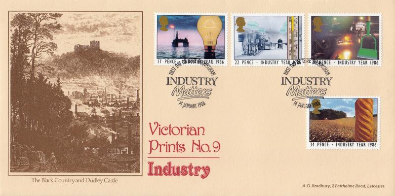 1986 (01) Industry Year - Bradbury Victorian Print 9 - Industry Matters, Birmingham H/S