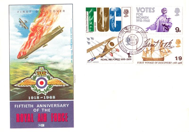 1968 (05) Anniversaries - Philart - Hendon H/S