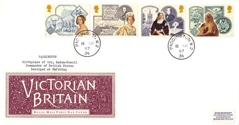 1987 (09) Victorian Britain - RM - Paddington CDS