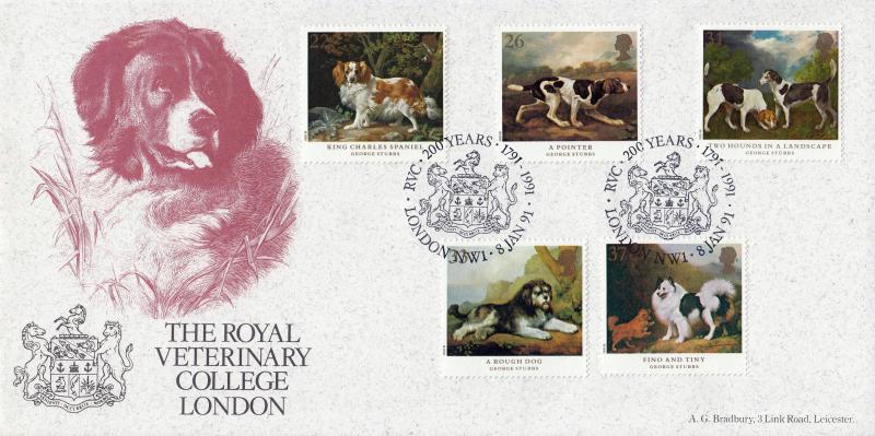 1991 (01) Dogs - Bradbury Royal Veterinary College Official