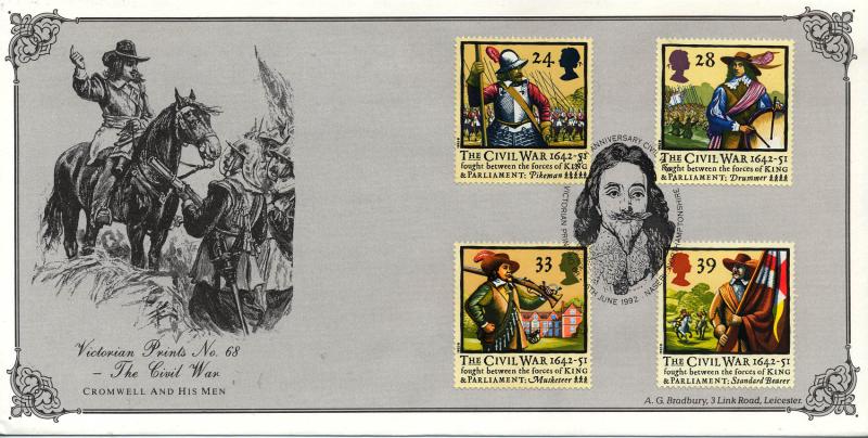 1992 (06) Civil War - Bradbury Victorian Print 68 Official