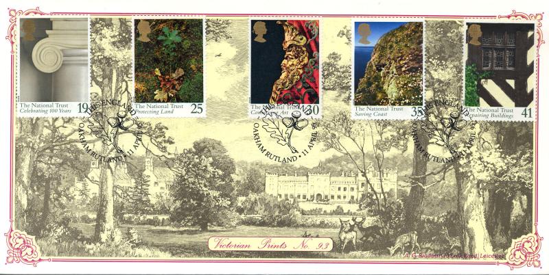 1995 (04) National Trust - Bradbury Victorian Print 93 Official