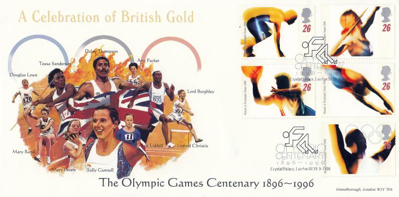 1996 (07) Olympics - Keith Prowse (Crystal Palace) Official