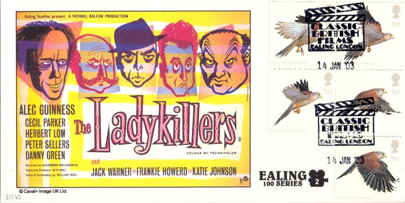 2003 (01) Birds of Prey - Cambridge 'Pool of London' & 'The Ladykillers' Official Covers