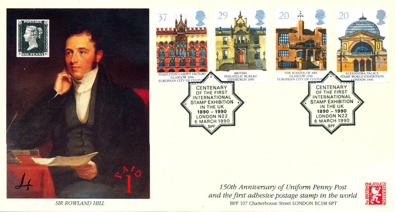 1990 (03) Europa - Covercraft 'British Philatelic Federation (BPF), London' Special