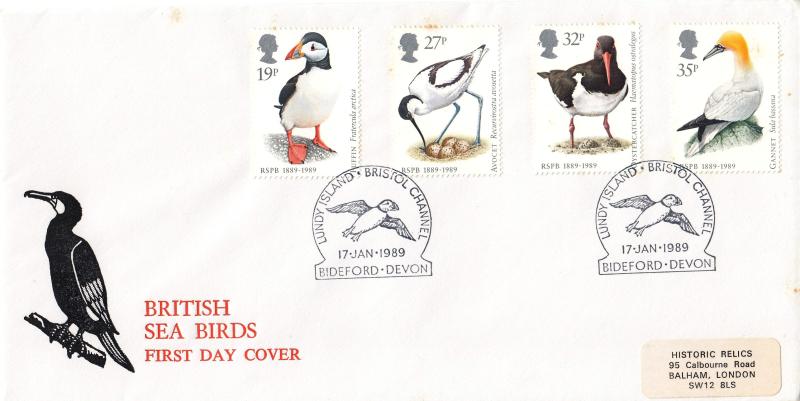 1989 (01) RSPB - Historic Relics - Lundy Island, Bideford H/S