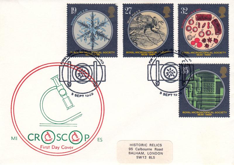 1989 (09) Microscopes - Historic Relics - Oxford H/S
