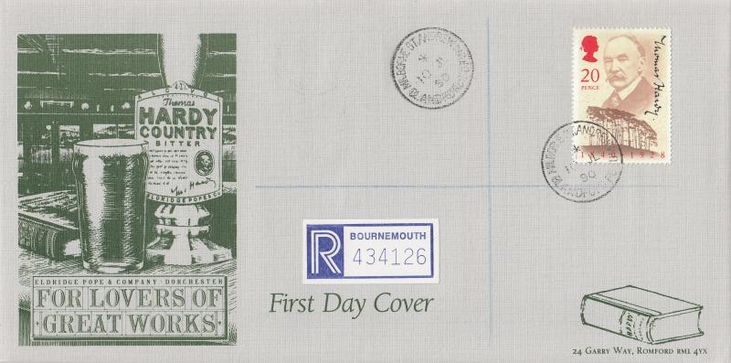 1990 (07) Thomas Hardy - Havering 'Hardy Country' Official - Blandford Forum CDS