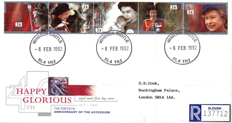 1992 (02) Accession - RM - Windsor Castle CDS