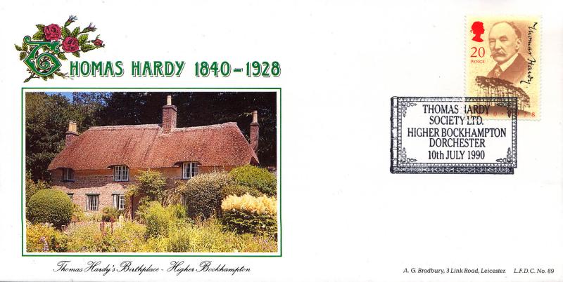 1990 (07) Thomas Hardy - Bradbury LFDC 89 'Higher Bockhampton' Official