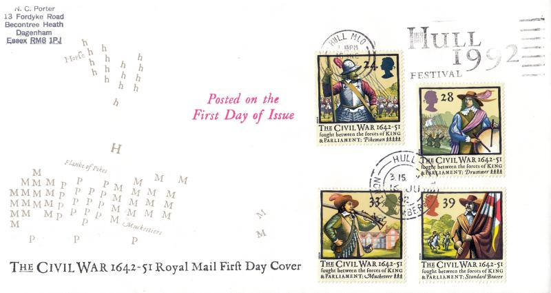 1992 (06) Civil War - RM - Hull 1992 Festival Slogan