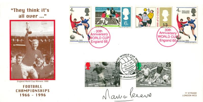 1996 (07) World Cup Win 30th Anniversary - Scott 'Special' - Signed by Martin Peters