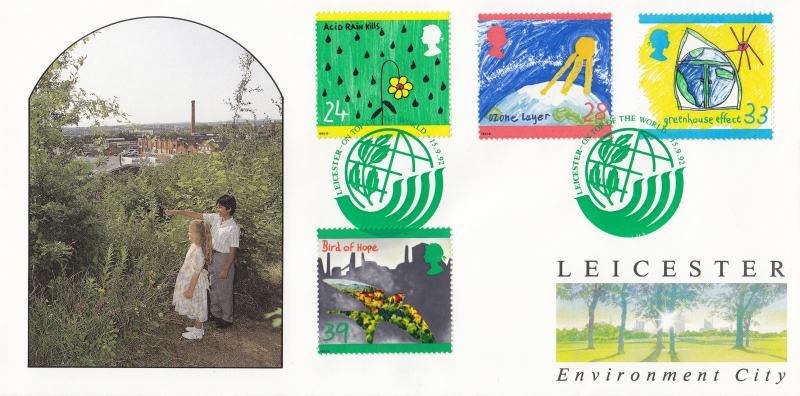 1992 (09) Green - Bradbury 'Leicester On Top Of The World' Official