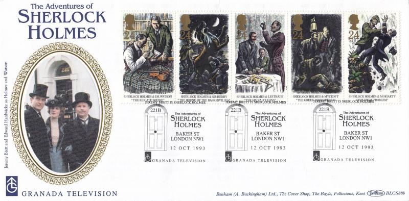 1993 (10) Sherlock Holmes - Benham BLCS 88 'Sherlock Holmes, Granada Television' Official