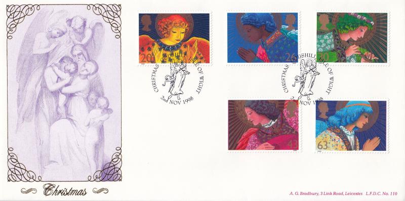 1998 (11) Christmas - Bradbury LFDC 110 'Godshill' Official