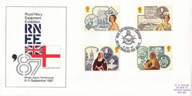 1987 (09) Victorian Britain - Forces 'Royal Naval Equipment Exhibition' Official