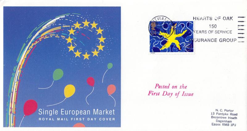 1992 (10) Single Market - RM - Hearts of Oak Slogan