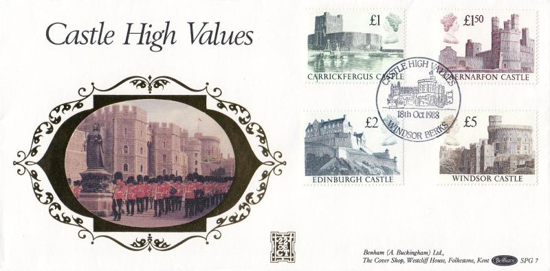 1988 (10) Castle High's - Benham SPG 7 (Windsor) Official - With PRINT FLAW Error