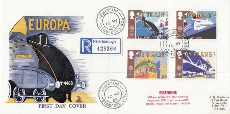 1988 (05) Transport - Mercury 'Mallard' Cover - Essendine CDS