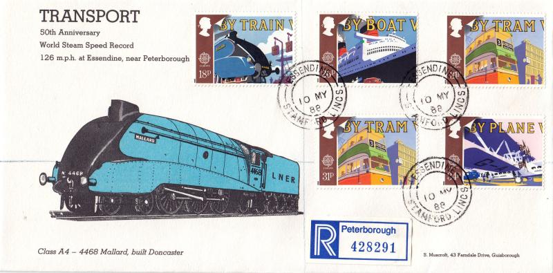 1988 (05) Transport - Muscroft 'Mallard' Cover - Essendine CDS