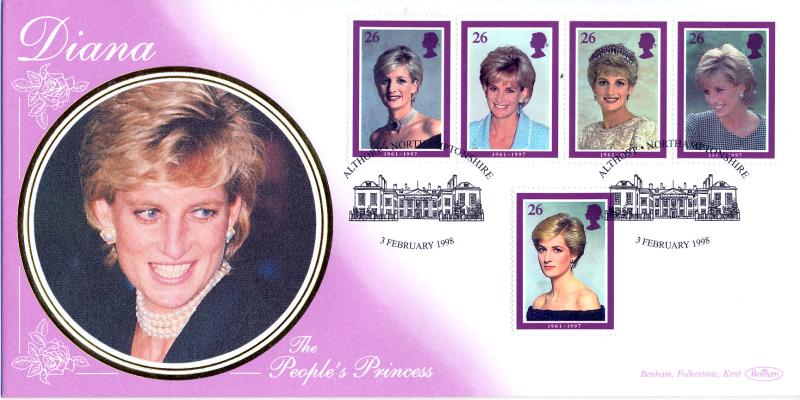 1998 (02) Diana - Benham 'The People's Princess' Special - Althorpe (Front View) H/S