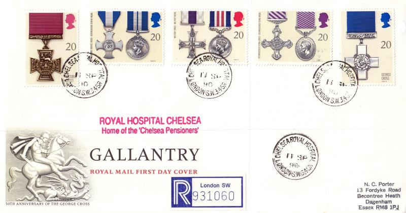 1990 (09) Gallantry - RM - Chelsea Royal Hospital CDS