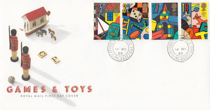 1989 (05) Games & Toys - RM - Crewe-Peterborough & Peterborough-Crewe TPO (Linc Section) CDS PAIR