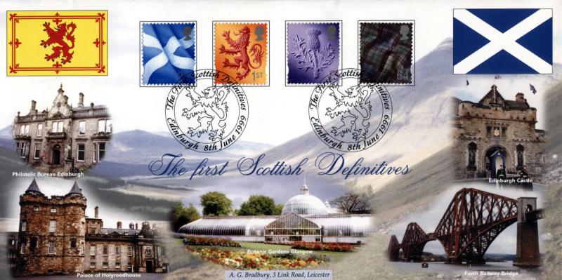 1999 (06) Scottish Pictorial Definitives - Bradbury 'Edinburgh' Official