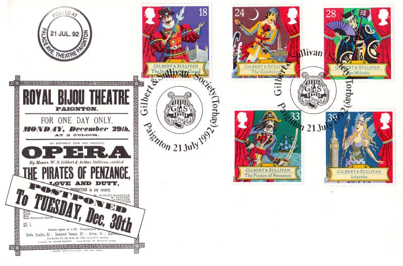 1992 (07) Gilbert & Sullivan - Gilbert & Sullivan Society Official