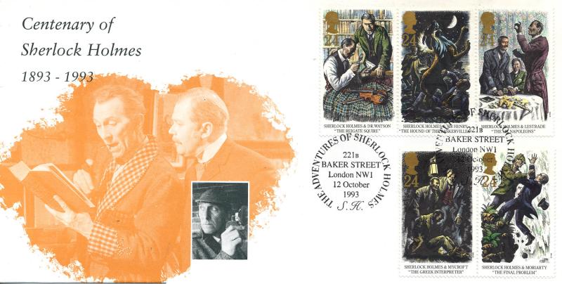1993 (10) Sherlock Holmes - Covercraft '221b Baker Street' Official