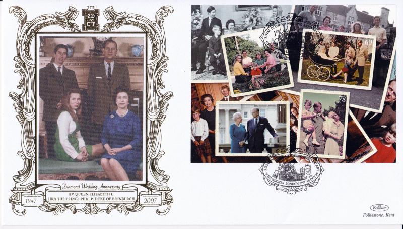 2007 (10) Diamond Wedding (M/S) - Benham Gold (500) Official