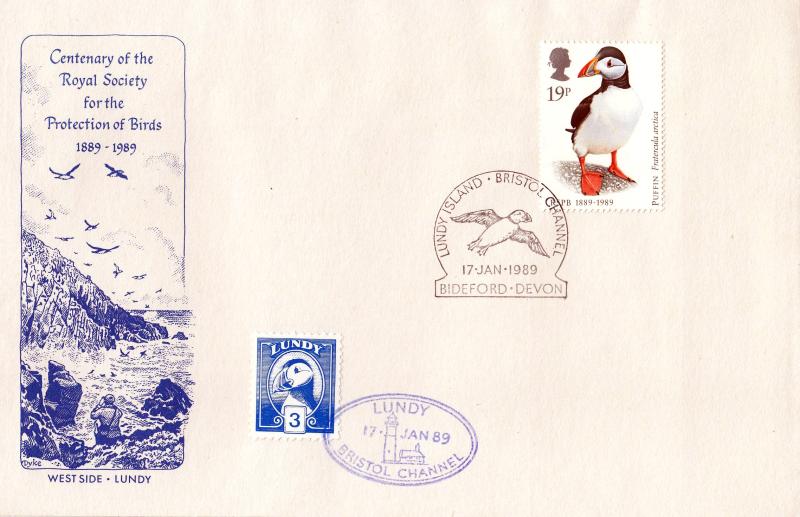 1989 (01) RSPB - Lundy P.B. Official (s)