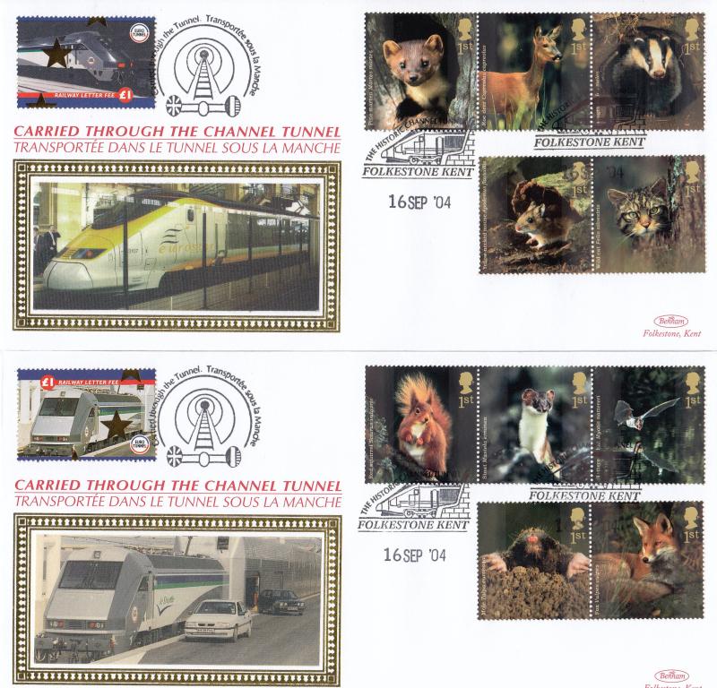 2004 (09) Woodland Animals - Benham 'Through The Channel Tunnel' Official (Pr)