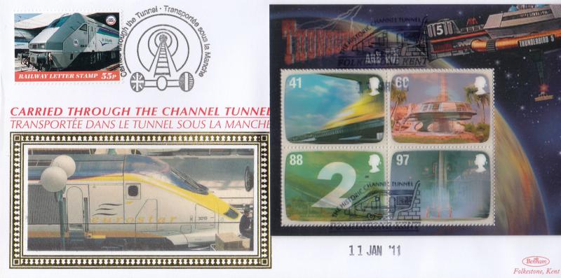 2011 (01) Gerry Anderson (M/S) - Benham 'Through The Channel Tunnel' Official